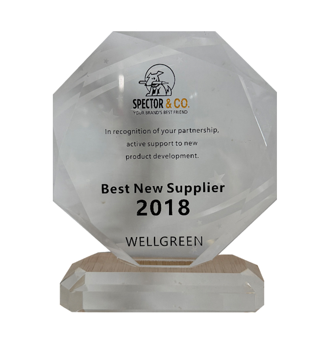 Wellgreen, galardonada como Proveedor Destacado de Spector & Co. en 2018.